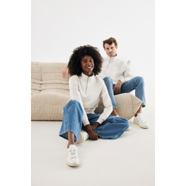 IQONIQ Elgon recycled cotton quarter zip sweater IQONIQ Elgon recycled cotton quarter zip sweater