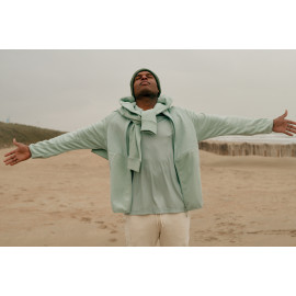 Iqoniq Talung recycled polyester microfleece zip through