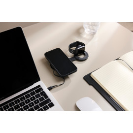 VINGA Baltimore RCS 2-in-1 Wireless 15W Travel Charger