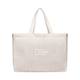 VINGA Hilo AWARE™ recycled canvas maxi tote bag