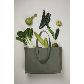 VINGA Hilo AWARE™ recycled canvas maxi tote bag