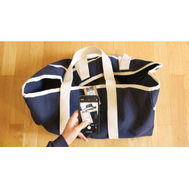 VINGA Volonne AWARE™ recycled canvas beach bag