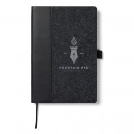 VINGA Albon GRS recycled felt notebook