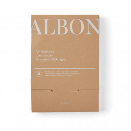 VINGA Albon GRS recycled felt notebook