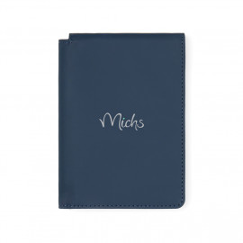 VINGA Baltimore RCS recycled polyester RFID passport cover